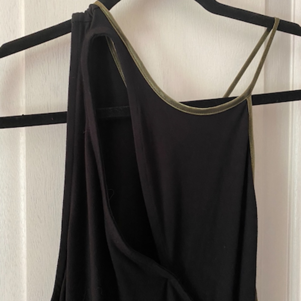 BODY CON DRESS WITH GOLD DETAIL - Picture 2 of 2